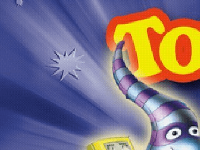 Toys R Us Interactive CD Sampler Disc title screen for Playstation